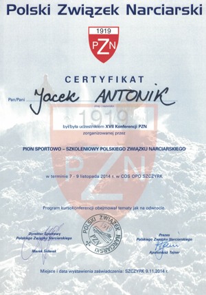 certyfikat PZN