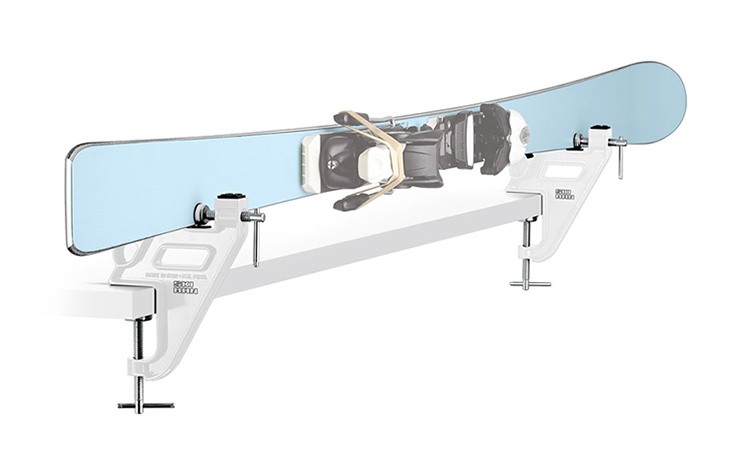 mocowanie pionowe w imadle Ski Vise Compact Duo SKI MAN