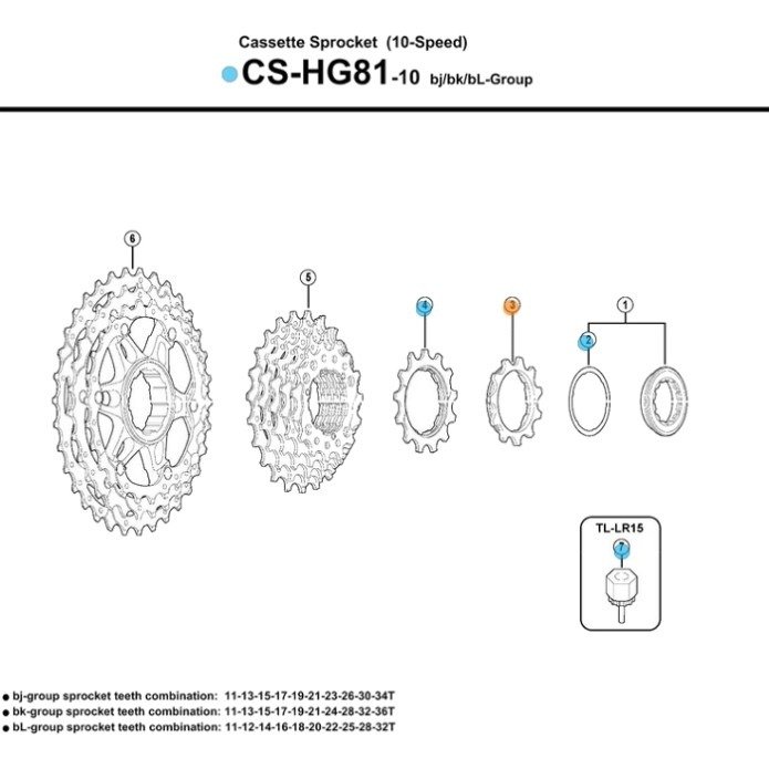 CS-HG81-10 Shimano