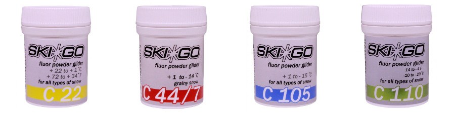 smary z serii Fluor Powder 30g SKIGO