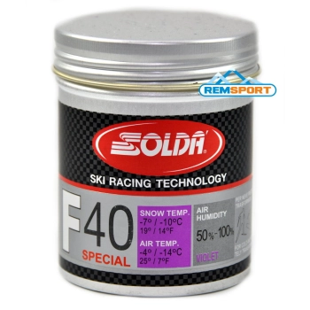 Smar wysokofluorowy F40 Special Violet Powder 30g SOLDA