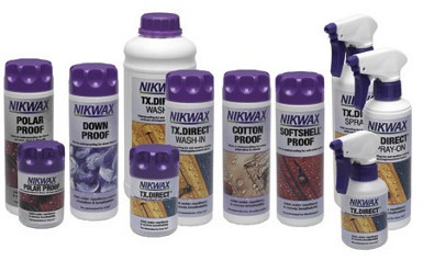 linia fioletowa produktów NIKWAX